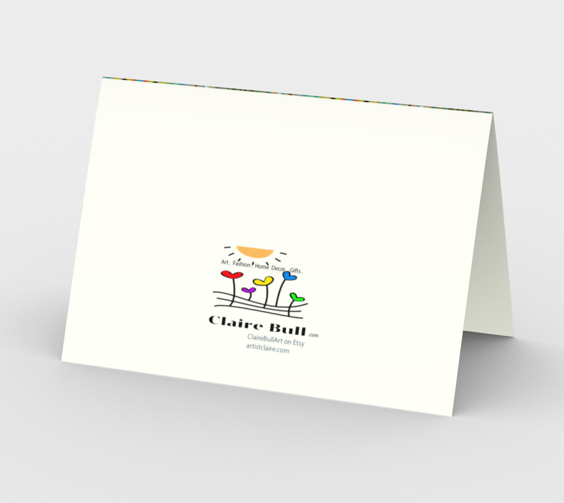 Art Cards, Set of 3, Greeting Cards, Gift Cards, Dragonfly Magic pattern
