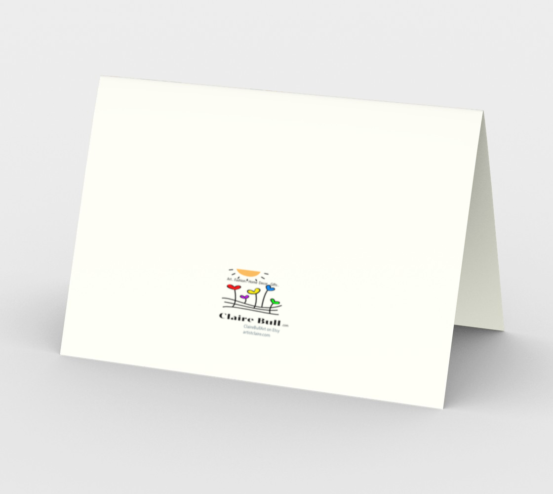 Card Set Blank Inside, Pen and Ink Art Cards, Sisters Connected - Set of 3 Cards with Envelopes